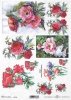 Papel Decoupage pintura contemporánea, flores* Бумага Декупаж современная живопись, цветы*Papier Decoupagepapier zeitgenössische Malerei, Blumen
